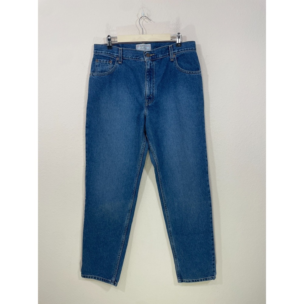 NEW Levi Strauss Signature Womens Jeans‎ MISSES 16 Long Relaxed Tapered Blue NWT